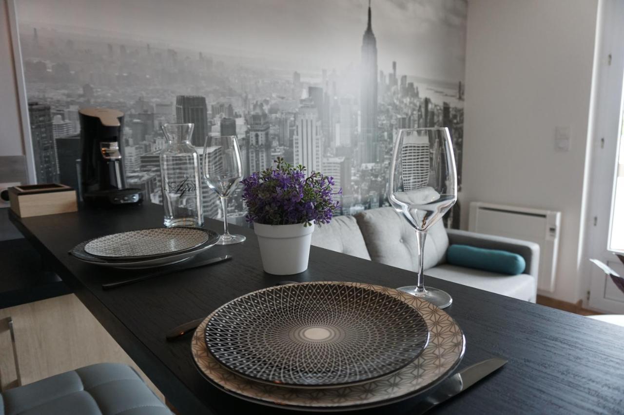 Appart Chic & Moderne Avec Balcon La Roche-sur-Yon Luaran gambar